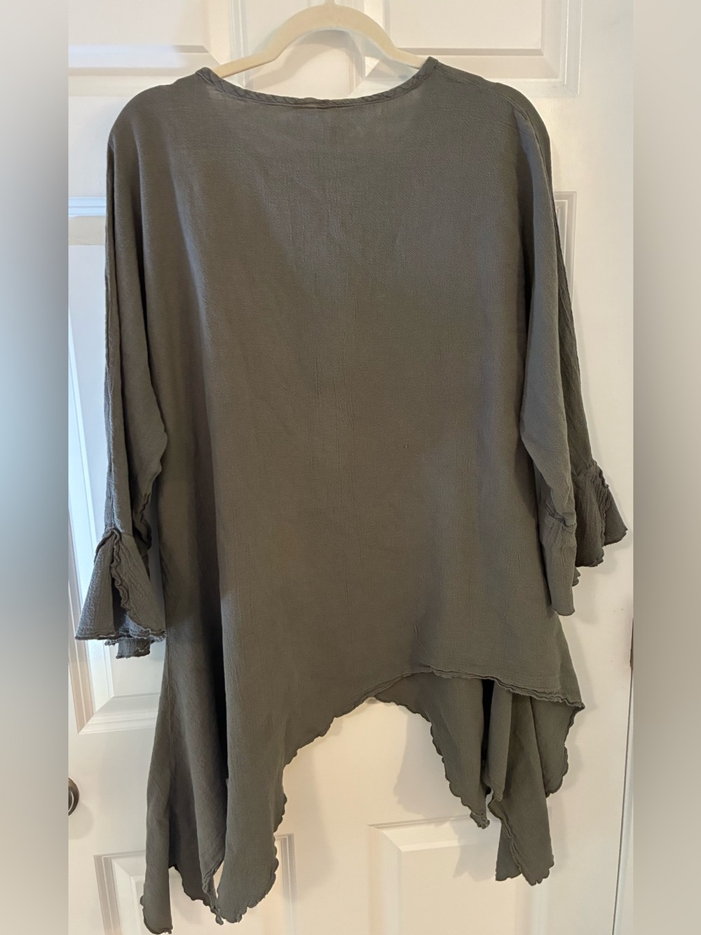 Oh My Gauze Irene Tunic In Sage Green Size 1 Medium - Picture 5 of 6